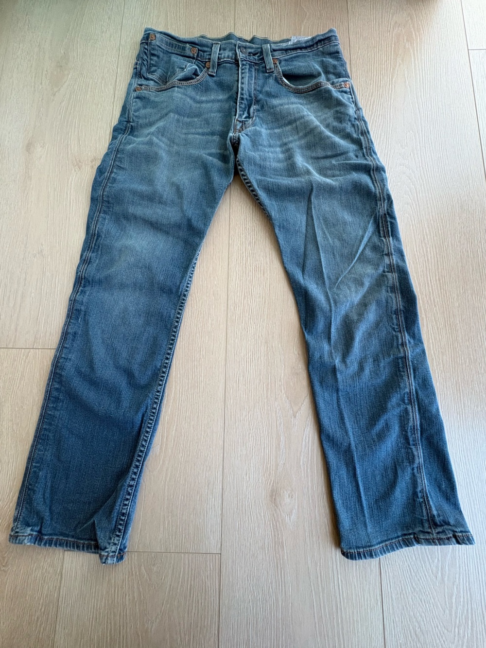 Levi's Men's Skinny Jeans in Medium Blue Wash 32x29